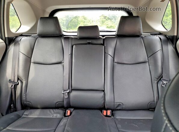 2T3P1RFV6SW614455 2025 TOYOTA RAV4 Black Հետևի նստատեղերի տեսք