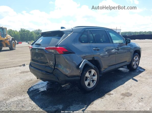 2T3P1RFV7KW043039 2019 TOYOTA RAV4 Gray Trasero derecho