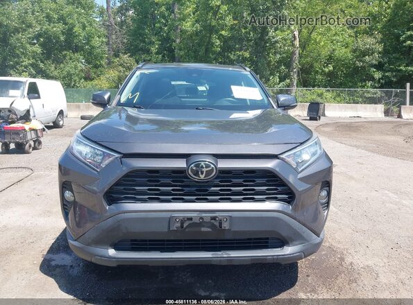 2T3P1RFV7KW043039 2019 TOYOTA RAV4 Gray Vista del cuadro de instrumentos