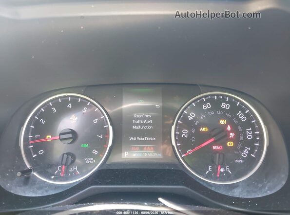 2T3P1RFV7KW043039 2019 TOYOTA RAV4 Gray Vista de los asientos traseros
