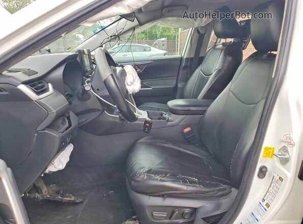 2T3P1RFV7LC103159 2020 TOYOTA RAV4 White Вид салону спереду
