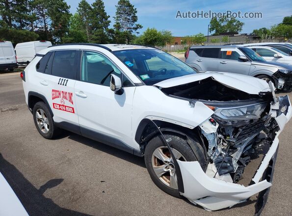 2T3P1RFV7LC103159 2020 TOYOTA RAV4 White Передня права чверть