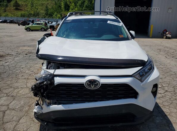 2T3P1RFV7LC140616 2020 TOYOTA RAV4 White Вид спереду
