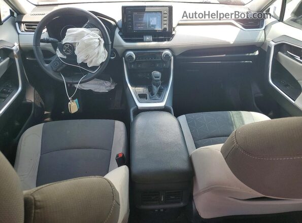 2T3P1RFV7LC140616 2020 TOYOTA RAV4 White Вид панелі приладів
