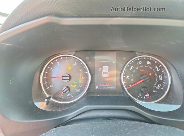 2T3P1RFV7LW129324 2020 TOYOTA RAV4 Gray Սարքավորումների վահանակի տեսք