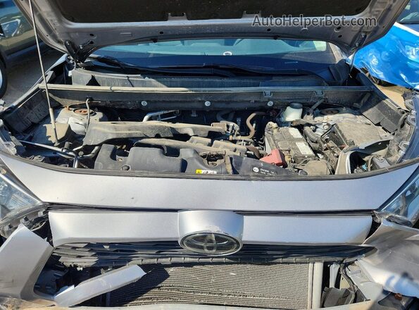2T3P1RFV7MC158986 2021 TOYOTA RAV4 Gray ძრავის განყოფილების ხედი