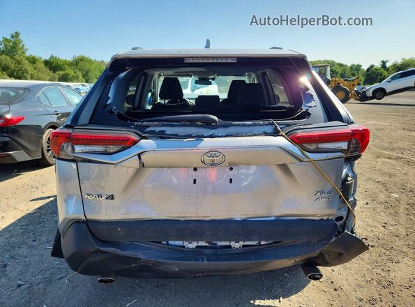 2T3P1RFV7MC158986 2021 TOYOTA RAV4 Gray უკანა ხედი