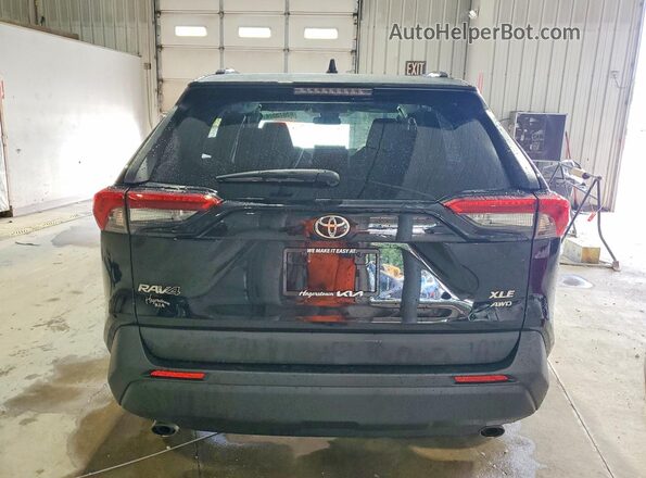 2T3P1RFV7MC177814 2021 TOYOTA RAV4 Black Rear view