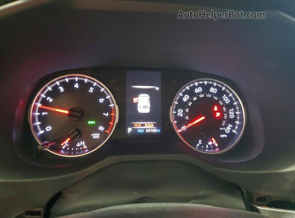 2T3P1RFV7MC177814 2021 TOYOTA RAV4 Black Instrument cluster view