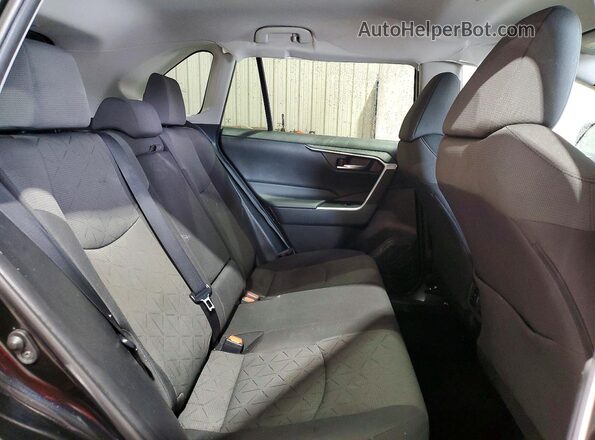 2T3P1RFV7MC177814 2021 TOYOTA RAV4 Black Rear interior view