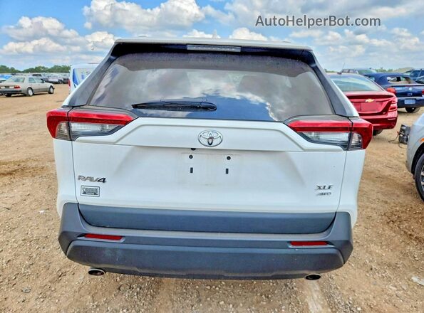 2T3P1RFV7MC195035 2021 TOYOTA RAV4 White უკანა ხედი