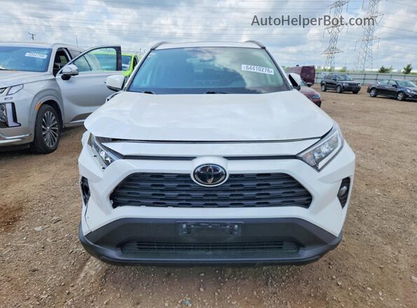 2T3P1RFV7MC195035 2021 TOYOTA RAV4 White წინა ხედი