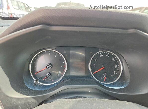 2T3P1RFV7MC195035 2021 TOYOTA RAV4 White ხელსაწყოთა პანელის ხედი