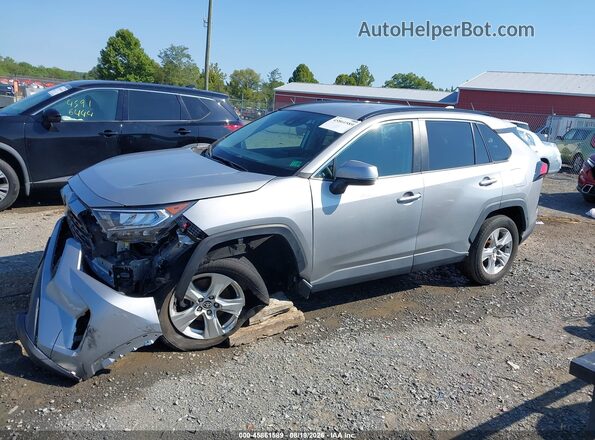 2T3P1RFV7MW179707 2021 TOYOTA RAV4 Серебряный Панорамный вид салона 360°
