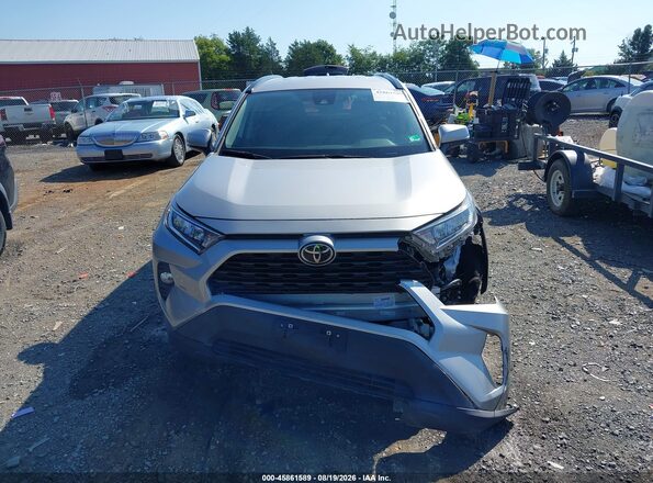 2T3P1RFV7MW179707 2021 TOYOTA RAV4 Серебряный Вид щитка приборов