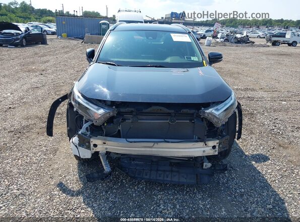2T3P1RFV7NC264730 2022 TOYOTA RAV4 Black Instrument cluster view