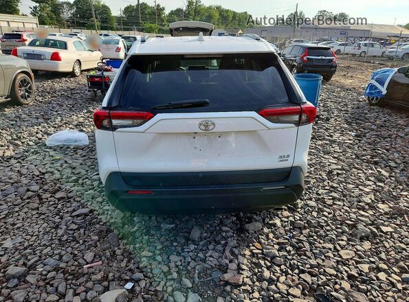 2T3P1RFV7NW262345 2022 TOYOTA RAV4 White უკანა ხედი