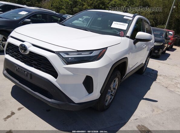 2T3P1RFV7RW430118 2024 TOYOTA RAV4 White Առջևի ձախ երեք քառորդ տեսարան