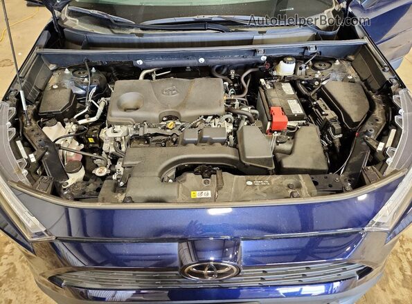 2T3P1RFV7SW512680 2025 TOYOTA RAV4 Blue Vista del compartimento del motor