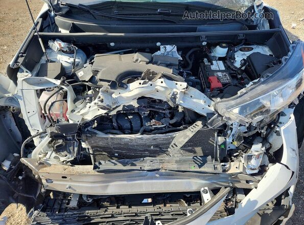 2T3P1RFV8KC019382 2019 TOYOTA RAV4 White ძრავის განყოფილების ხედი