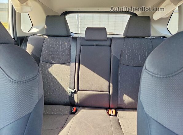 2T3P1RFV8KC019382 2019 TOYOTA RAV4 White უკანა სავარძლების ხედი