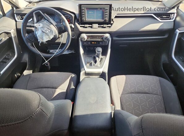 2T3P1RFV8KC019382 2019 TOYOTA RAV4 White წინა პანელის ხედი