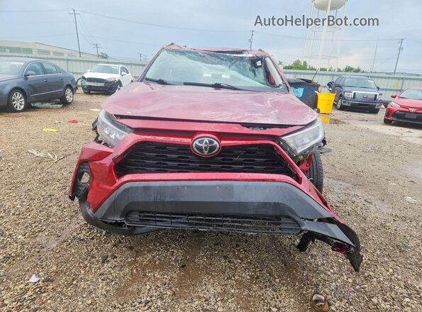 2T3P1RFV8KW045608 2019 TOYOTA RAV4 Red Դիմացի տեսք