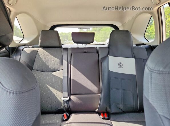 2T3P1RFV8LC094021 2020 TOYOTA RAV4 Silver Вид задніх сидінь