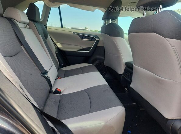 2T3P1RFV8MC157412 2021 TOYOTA RAV4 Charcoal Вид задньої частини салону