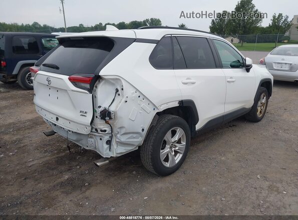 2T3P1RFV8MW186746 2021 TOYOTA RAV4 White Задня права чверть