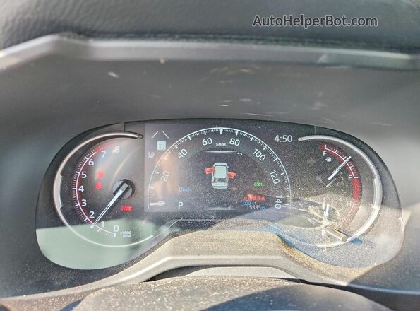 2T3P1RFV8RC416293 2024 TOYOTA RAV4 Silver Vista del cuadro de instrumentos