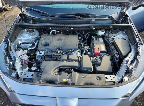 2T3P1RFV8RC416293 2024 TOYOTA RAV4 Silver Vista del compartimento del motor