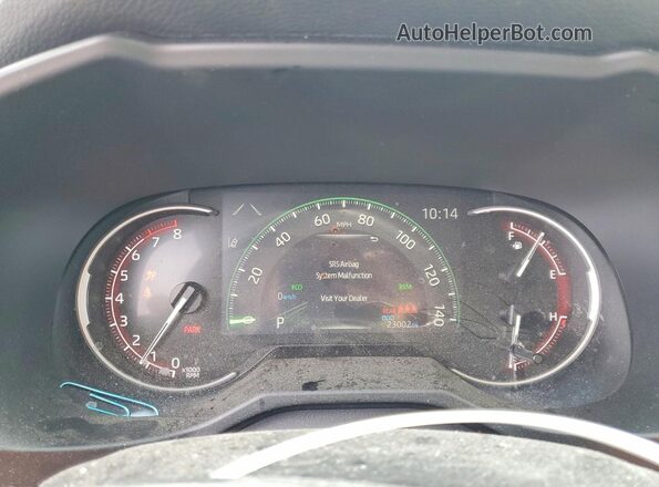 2T3P1RFV8SC504248 2025 TOYOTA RAV4 Silver Widok zestawu wskaźników