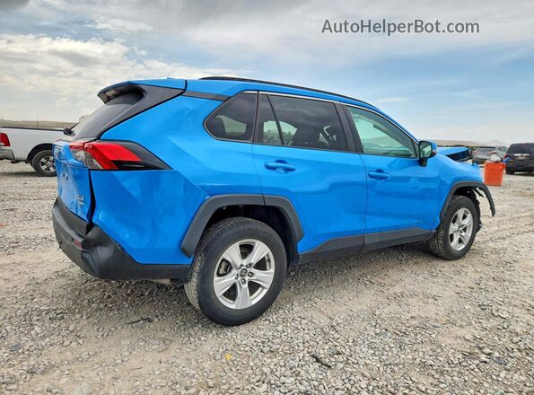 2T3P1RFV9MW140181 2021 TOYOTA RAV4 Blue უკანა მარჯვენა