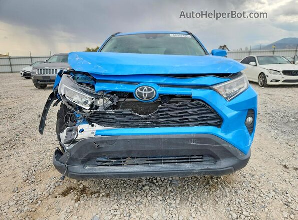 2T3P1RFV9MW140181 2021 TOYOTA RAV4 Blue წინა ხედი