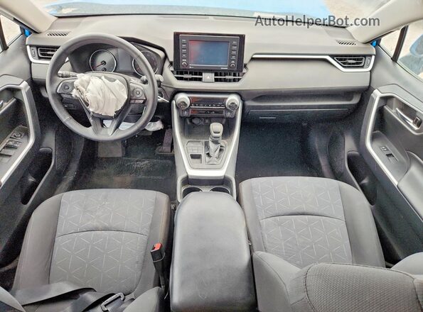 2T3P1RFV9MW140181 2021 TOYOTA RAV4 Blue წინა პანელის ხედი