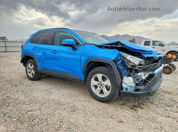 2T3P1RFV9MW140181 2021 TOYOTA RAV4 Blue წინა მარჯვენა