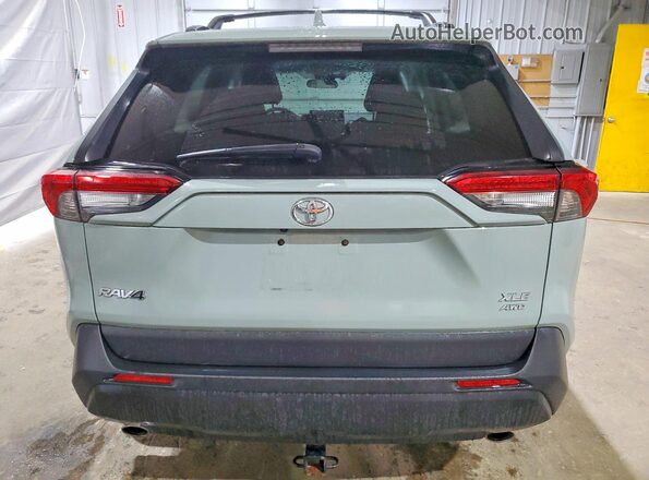 2T3P1RFV9NW248916 2022 TOYOTA RAV4 Green Vista trasera