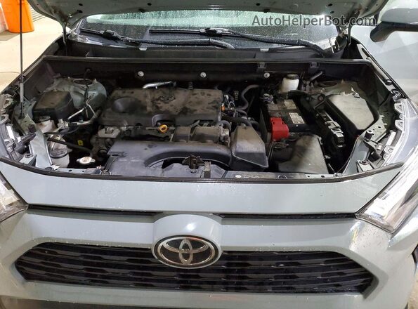 2T3P1RFV9NW248916 2022 TOYOTA RAV4 Green Vista del compartimento del motor