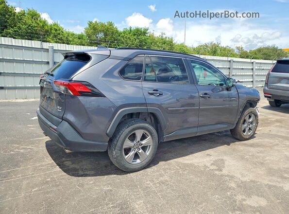 2T3P1RFV9NW301033 2022 TOYOTA RAV4 Gray Задня права чверть