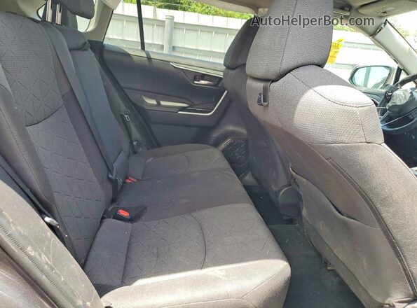 2T3P1RFV9NW301033 2022 TOYOTA RAV4 Gray Вид задньої частини салону