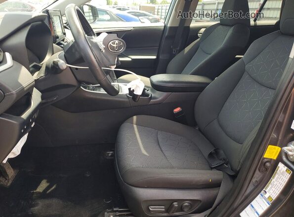 2T3P1RFV9NW301033 2022 TOYOTA RAV4 Gray Вид салону спереду