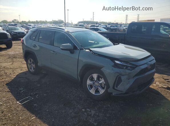 2T3P1RFV9NW327938 2022 TOYOTA RAV4 Green Przód prawy