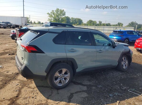 2T3P1RFV9NW327938 2022 TOYOTA RAV4 Green Tył prawy