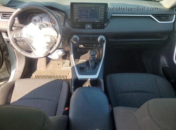 2T3P1RFV9NW327938 2022 TOYOTA RAV4 Green Widok deski rozdzielczej