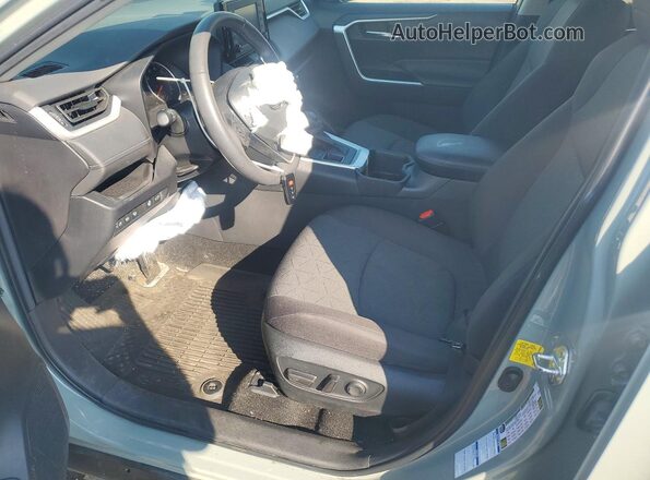 2T3P1RFV9NW327938 2022 TOYOTA RAV4 Green Widok wnętrza z przodu