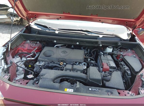 2T3P1RFV9PW359873 2023 TOYOTA RAV4 Red Հետևի տեսք