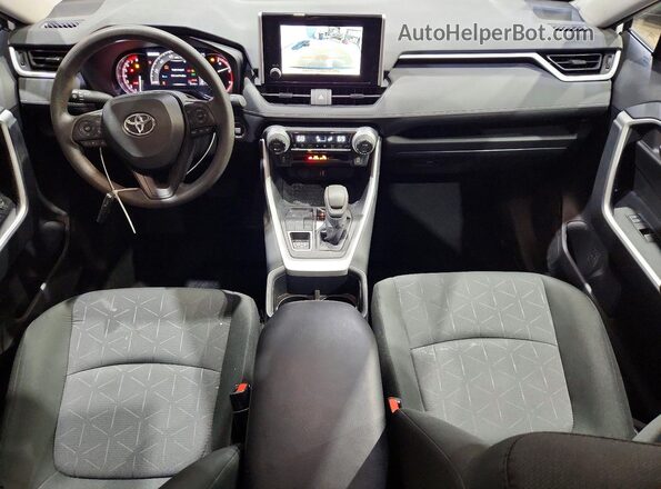2T3P1RFV9RC476373 2024 TOYOTA RAV4 White Вид панелі приладів