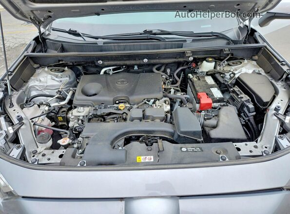 2T3P1RFV9RW461774 2024 TOYOTA RAV4 Silver Engine compartment view