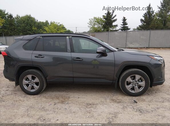 2T3P1RFV9SW568619 2025 TOYOTA RAV4 Gray Rear interior view